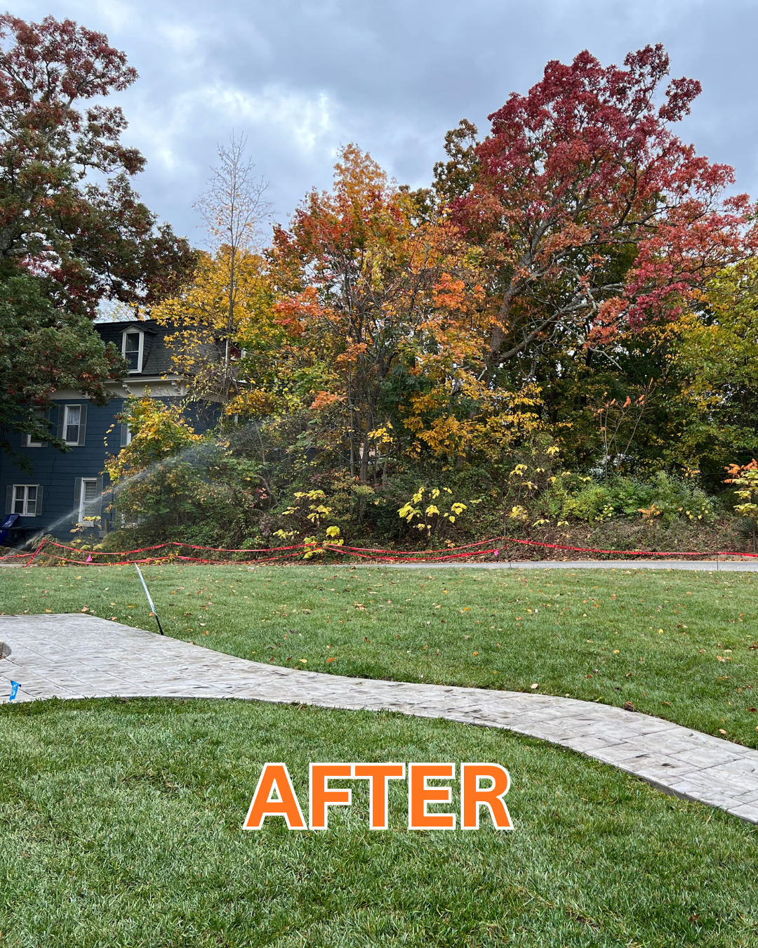 Fall Lawn Installation